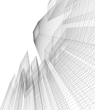 soyut mimari duvar kağıdı, dijital arkaplan