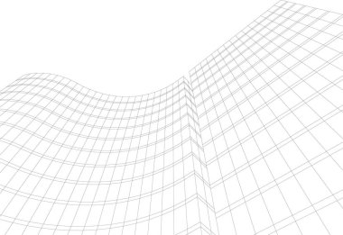 soyut mimari duvar kağıdı, dijital arkaplan