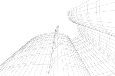 soyut mimari duvar kağıdı, dijital arkaplan