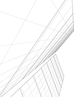 soyut mimari duvar kağıdı, dijital arkaplan