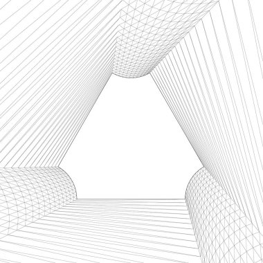 soyut mimari duvar kağıdı, dijital arkaplan