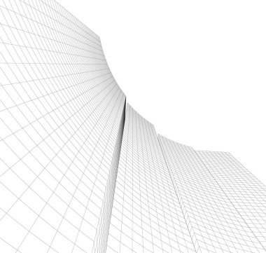 soyut mimari duvar kağıdı, dijital arkaplan