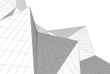 soyut mimari duvar kağıdı, dijital arkaplan