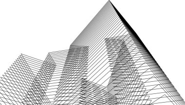 soyut mimari duvar kağıdı, dijital arkaplan