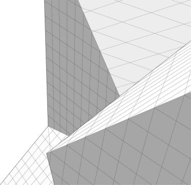 soyut mimari duvar kağıdı, dijital arkaplan