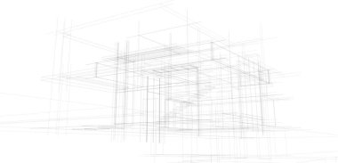 soyut mimari duvar kağıdı, dijital arkaplan