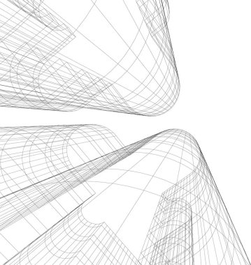 soyut mimari duvar kağıdı, dijital arkaplan