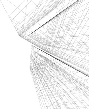 soyut mimari duvar kağıdı, dijital arkaplan