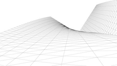 soyut mimari duvar kağıdı, dijital arkaplan