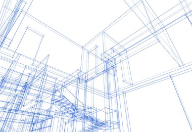 soyut mimari duvar kağıdı, dijital arkaplan