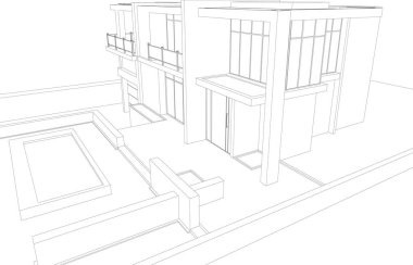 soyut mimari duvar kağıdı, dijital arkaplan