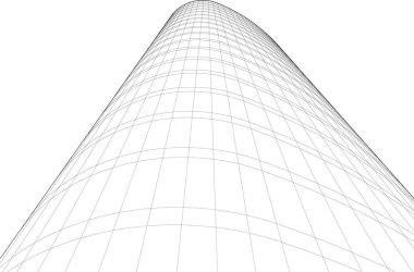 soyut mimari duvar kağıdı, dijital arkaplan