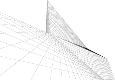 soyut mimari duvar kağıdı, dijital arkaplan