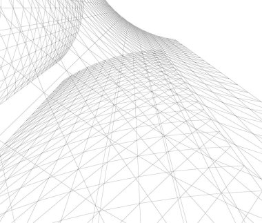 soyut mimari duvar kağıdı, dijital arkaplan