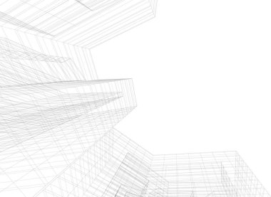 soyut mimari duvar kağıdı, dijital arkaplan