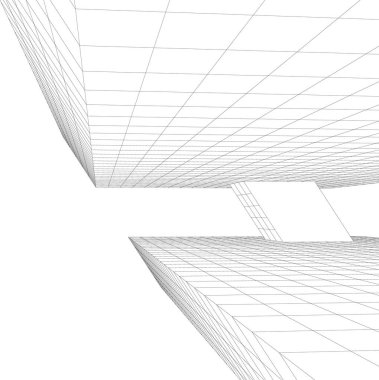 soyut mimari duvar kağıdı, dijital arkaplan