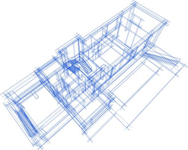 soyut mimari duvar kağıdı, dijital arkaplan