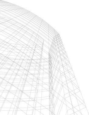 soyut mimari duvar kağıdı, dijital arkaplan