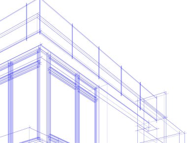 soyut mimari duvar kağıdı, dijital arkaplan