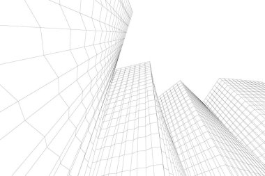 soyut mimari duvar kağıdı, dijital arkaplan