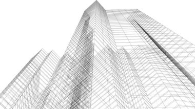 soyut mimari duvar kağıdı, dijital arkaplan