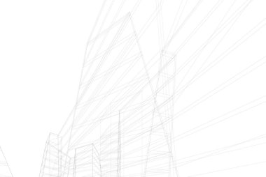 soyut mimari duvar kağıdı, dijital arkaplan