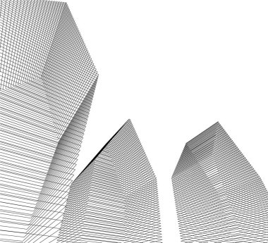 soyut mimari duvar kağıdı, dijital arkaplan