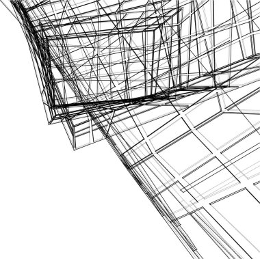 soyut mimari duvar kağıdı, dijital arkaplan