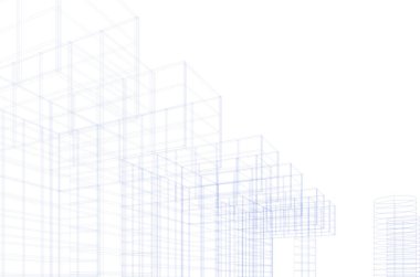 soyut mimari duvar kağıdı, dijital arkaplan