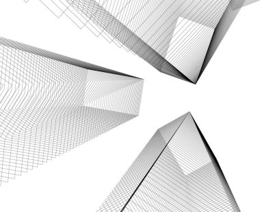 soyut mimari duvar kağıdı, dijital arkaplan