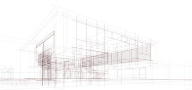 soyut mimari duvar kağıdı, dijital arkaplan