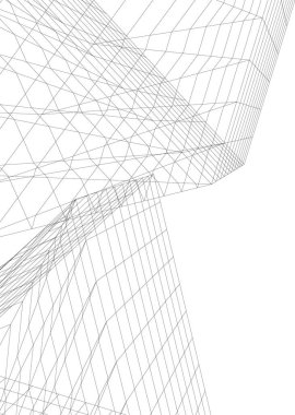 soyut mimari duvar kağıdı, dijital arkaplan