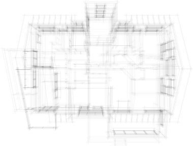 soyut mimari duvar kağıdı, dijital arkaplan