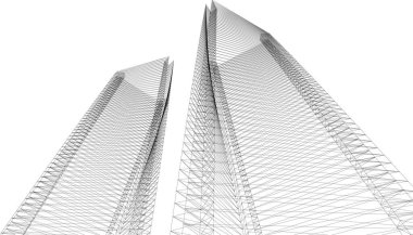 soyut mimari duvar kağıdı, dijital arkaplan