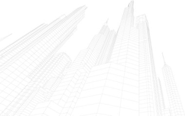 soyut mimari duvar kağıdı, dijital arkaplan