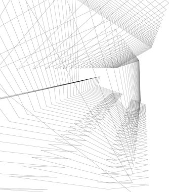 soyut mimari duvar kağıdı, dijital arkaplan