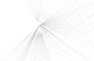 soyut mimari duvar kağıdı, dijital arkaplan