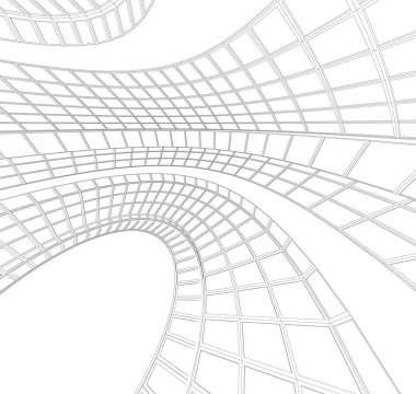 soyut mimari duvar kağıdı, dijital arkaplan