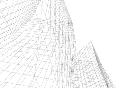 soyut mimari duvar kağıdı, dijital arkaplan