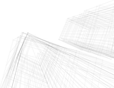 soyut mimari duvar kağıdı, dijital arkaplan