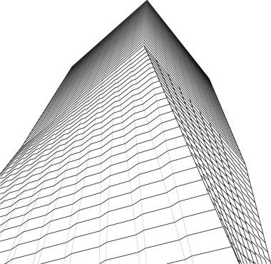 soyut mimari duvar kağıdı, dijital arkaplan