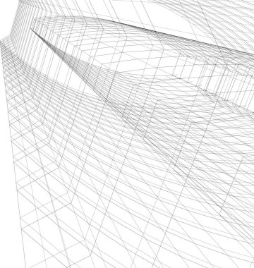 soyut mimari duvar kağıdı, dijital arkaplan