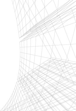 soyut mimari duvar kağıdı, dijital arkaplan