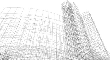 soyut mimari duvar kağıdı, dijital arkaplan