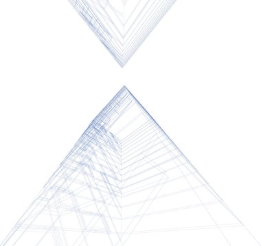 soyut mimari duvar kağıdı, dijital arkaplan