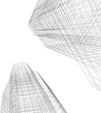 soyut mimari duvar kağıdı, dijital arkaplan