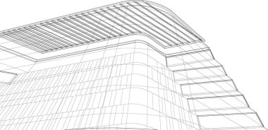 soyut mimari duvar kağıdı, dijital arkaplan