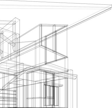 soyut mimari duvar kağıdı, dijital arkaplan