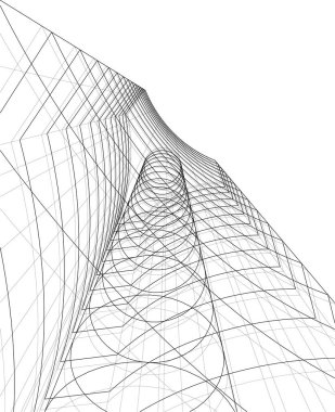 soyut mimari duvar kağıdı, dijital arkaplan