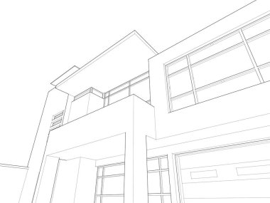 soyut mimari duvar kağıdı, dijital arkaplan